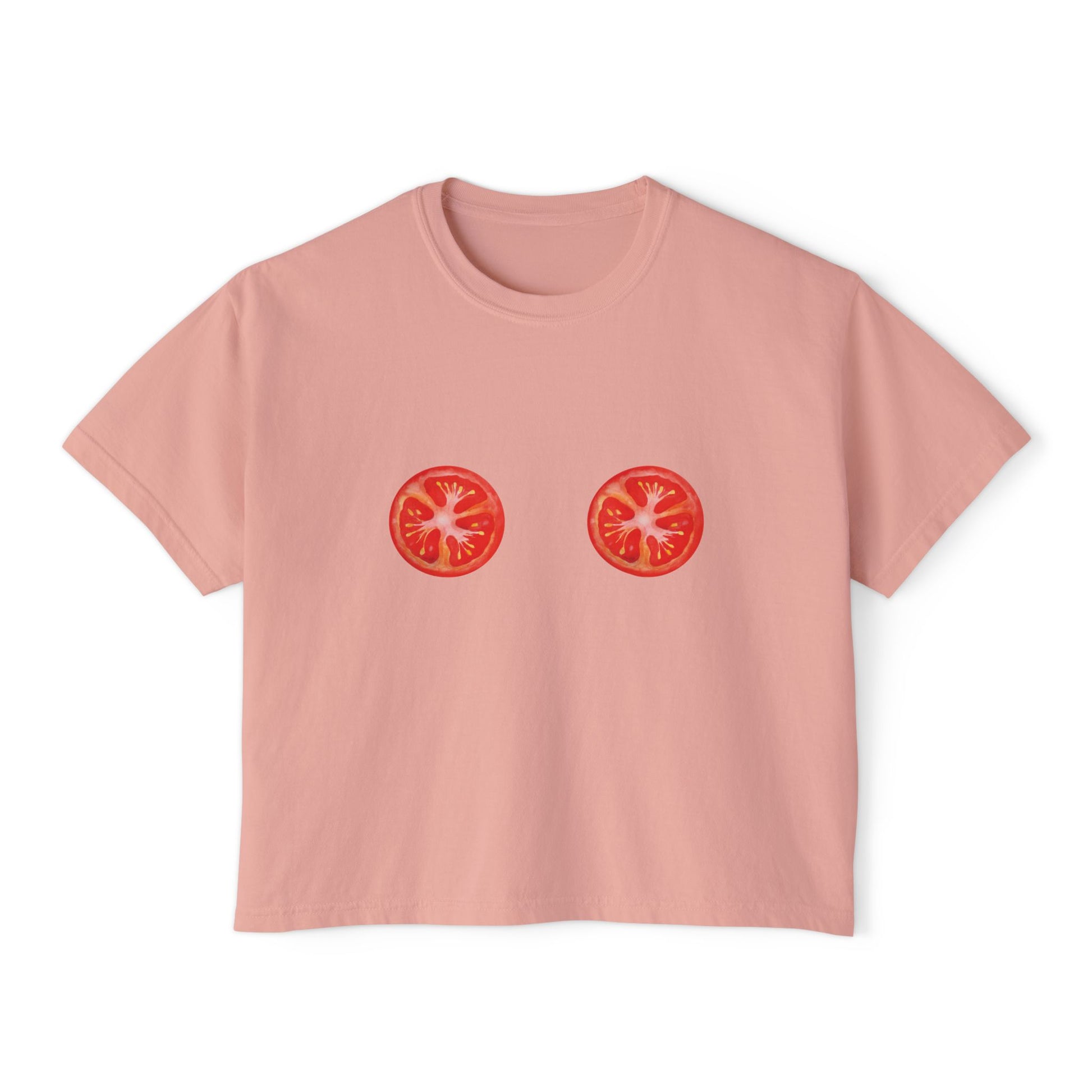 Tomato Tatas Boxy Tee