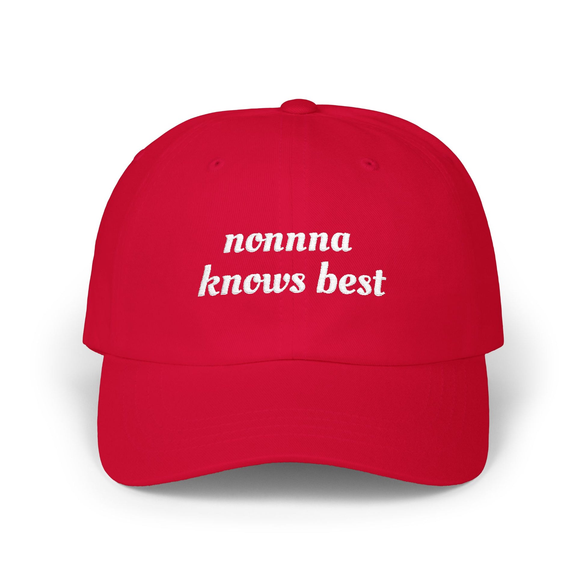 Nonna Knows Best Classic Dad Cap
