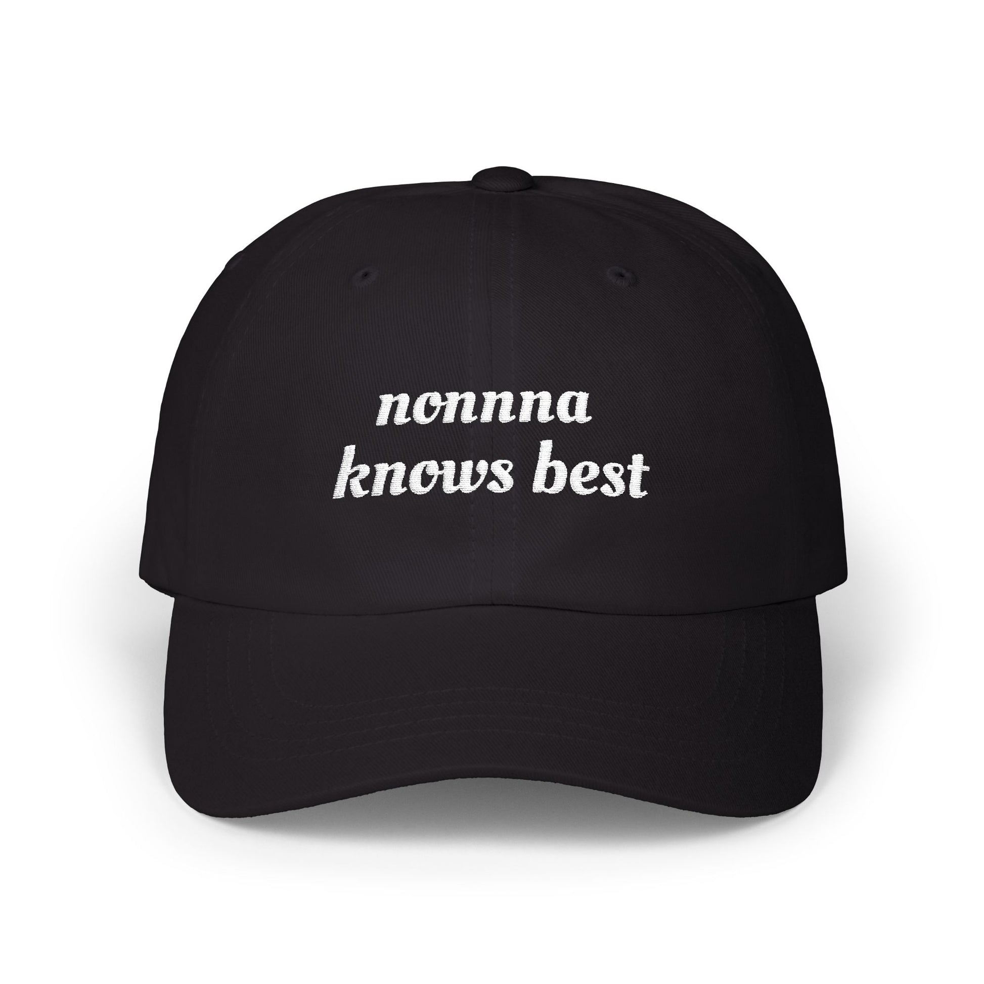 Nonna Knows Best Classic Dad Cap