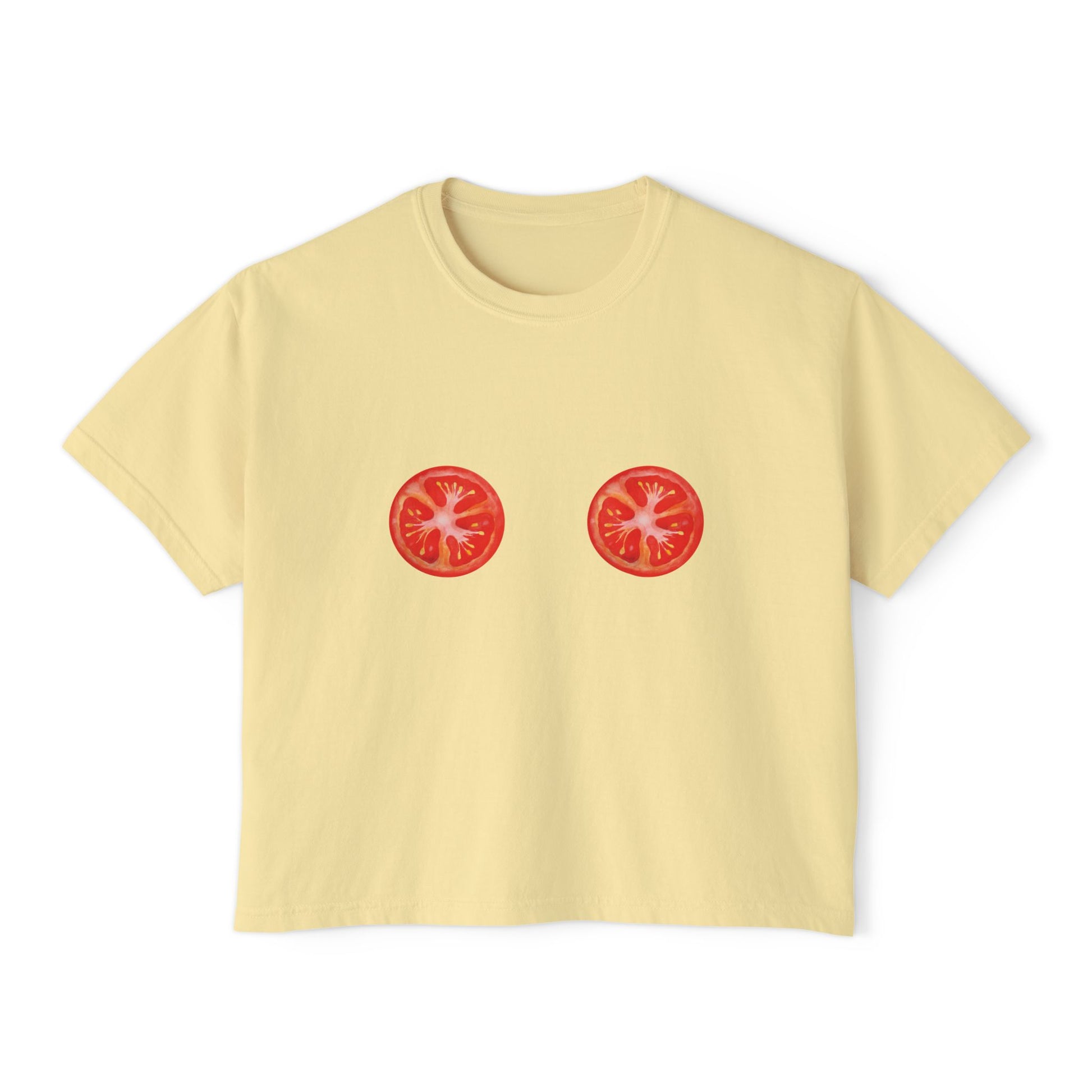 Tomato Tatas Boxy Tee