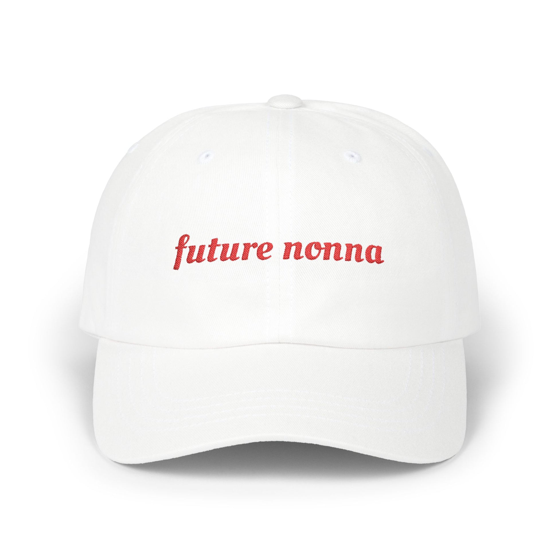 Future Nonna Classic Dad Cap