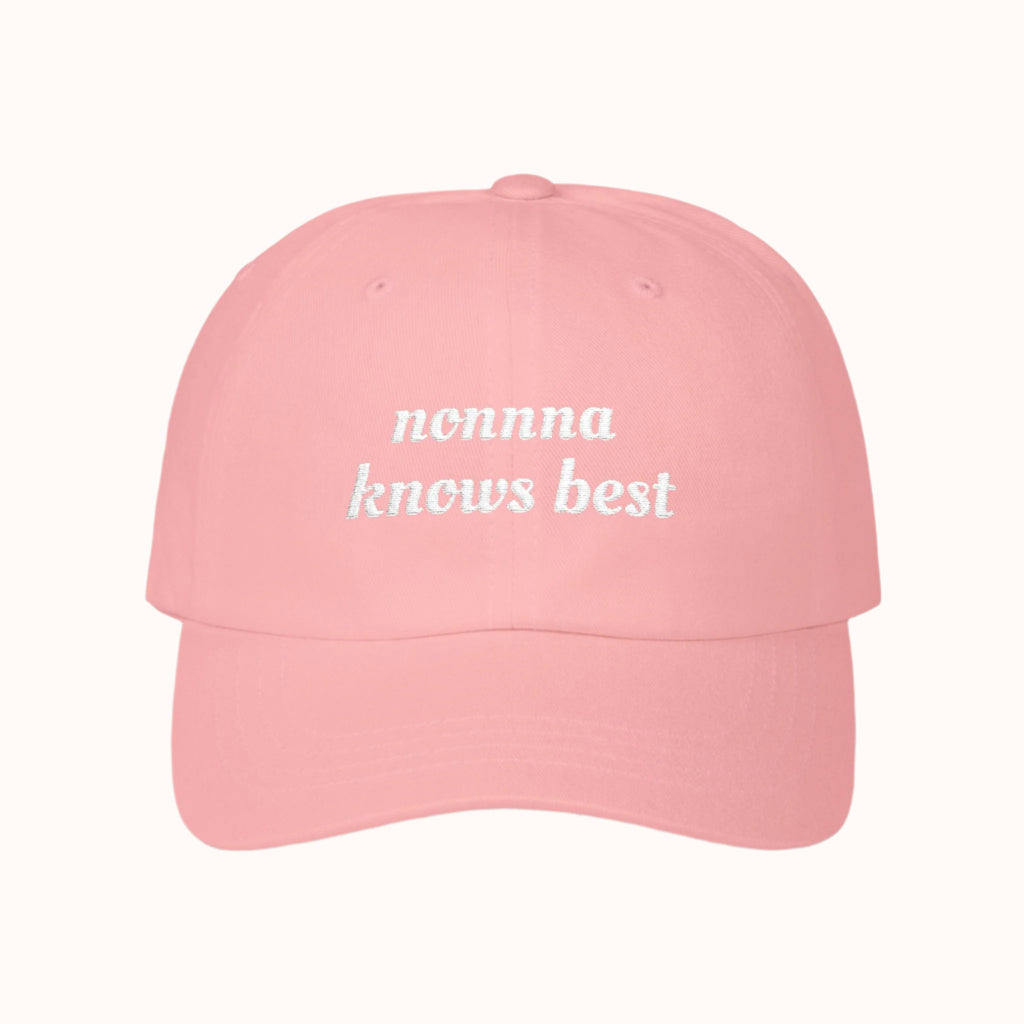 Nonna Knows Best Classic Dad Cap