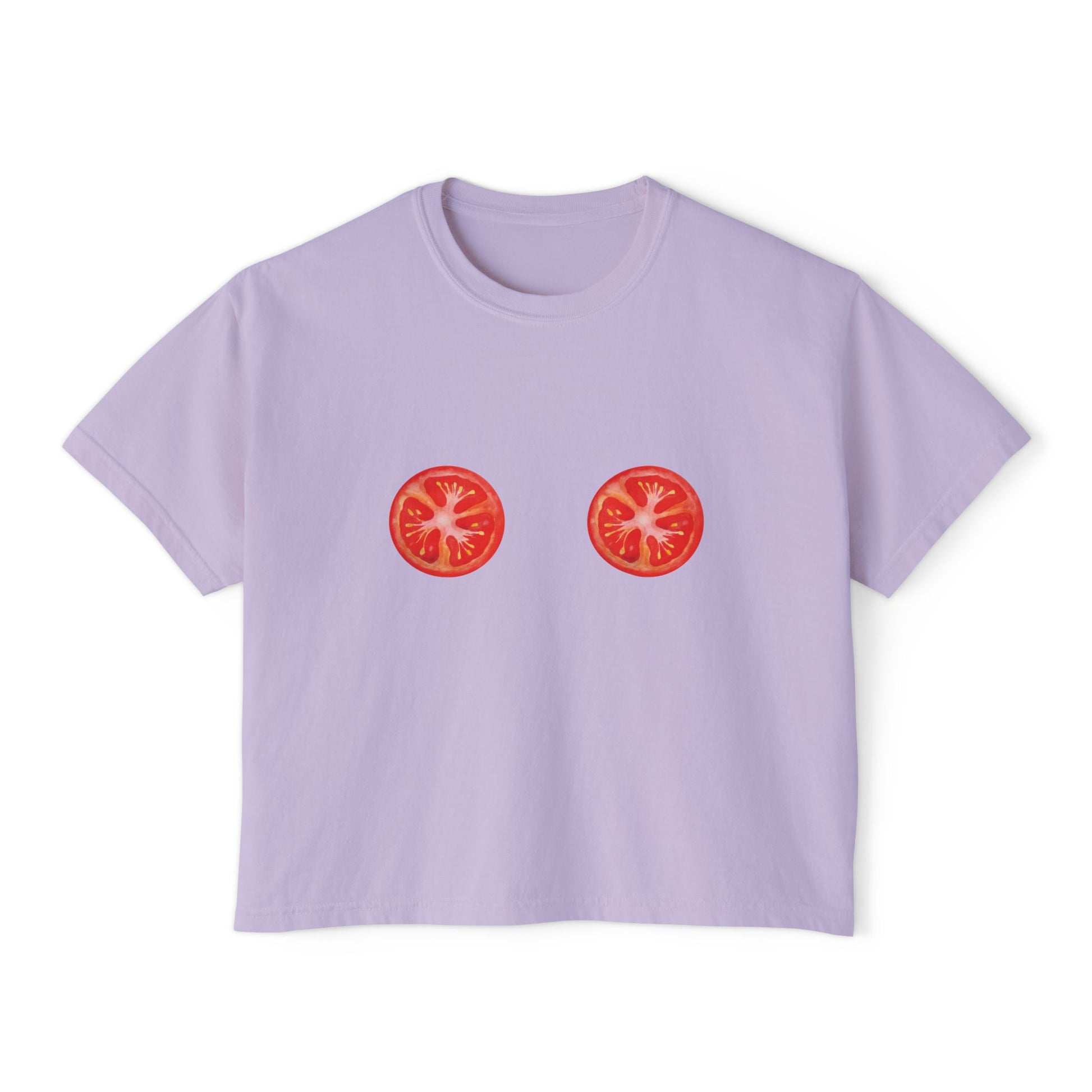 Tomato Tatas Boxy Tee