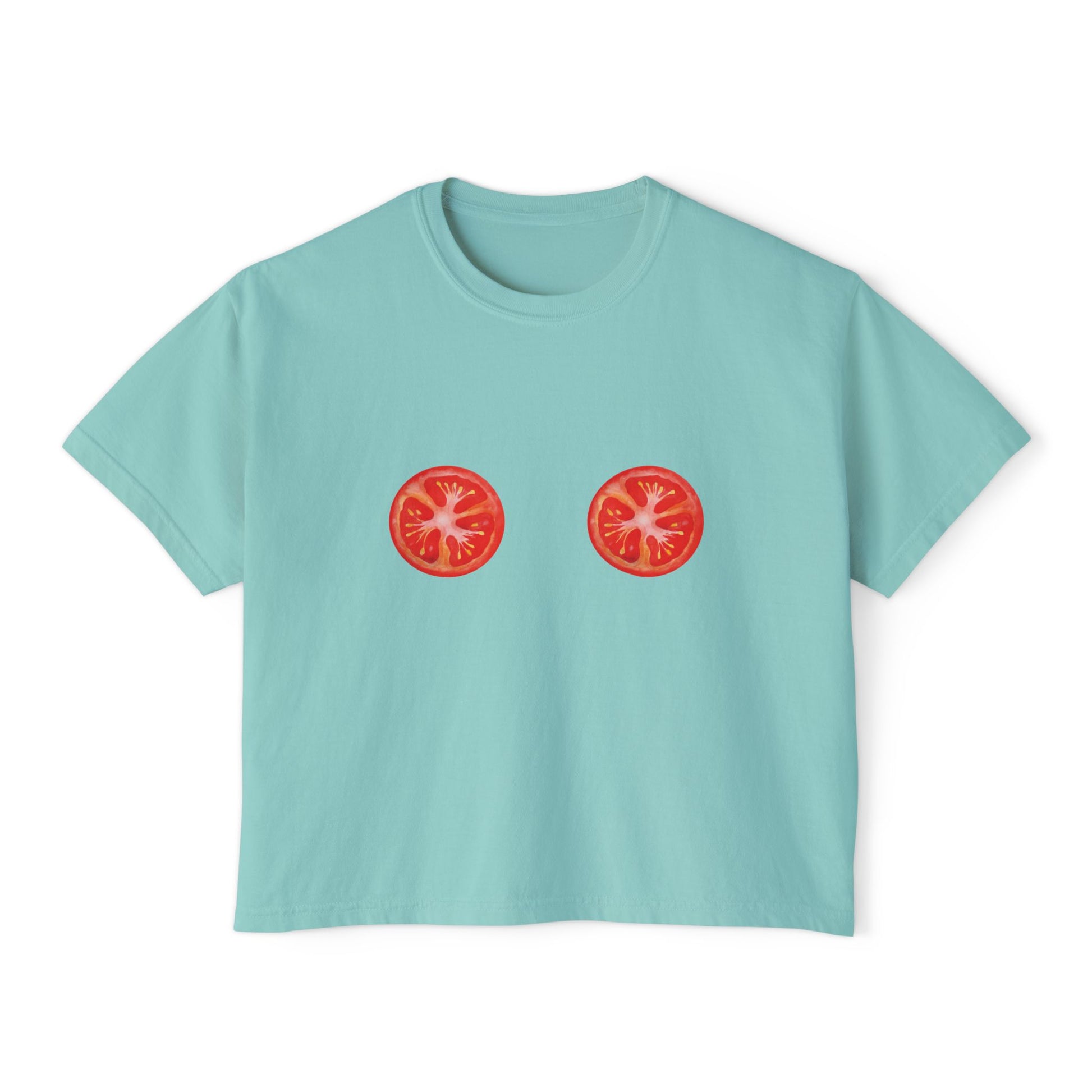 Tomato Tatas Boxy Tee